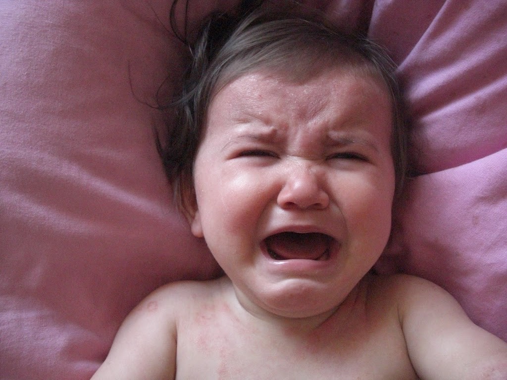 Big Sis crying 