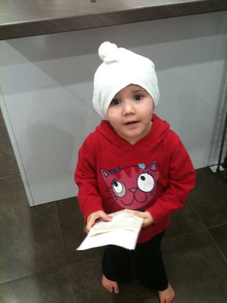 children's turban hair towels