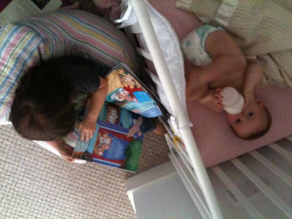 AWWWWW MOMENT… (a little sisterly love)