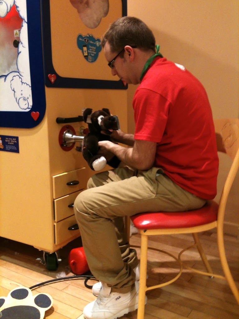 A BEAR-Y NICE ADVENTURE (build-a-bear workshop)