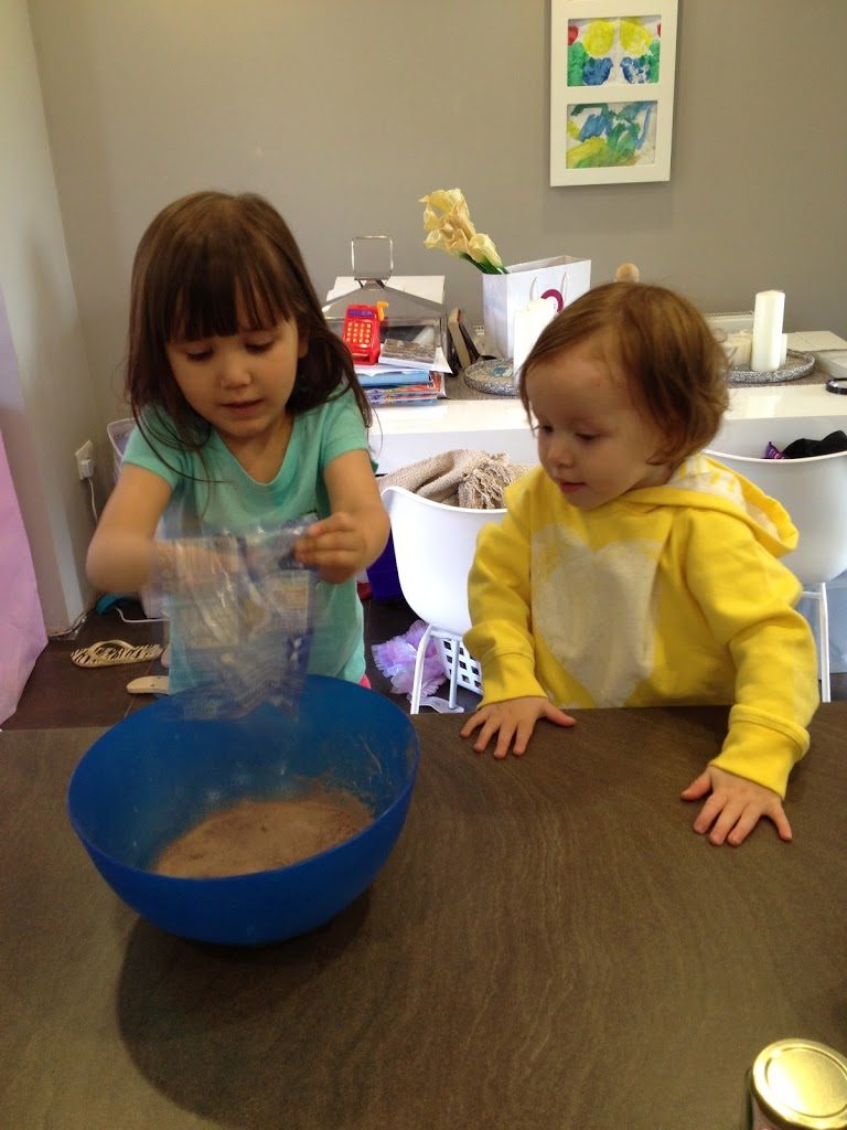 angel delight homemade icecream girls