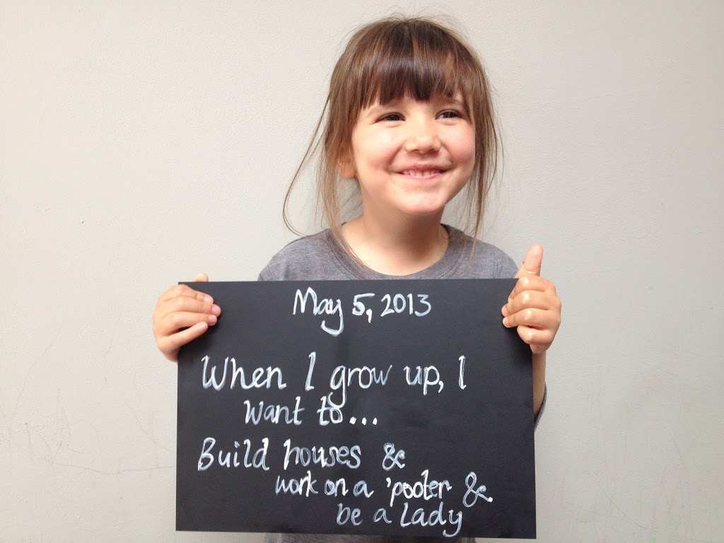 WHEN I GROW UP I WANT TO…