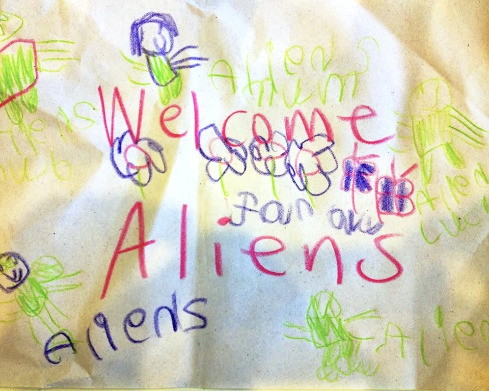 TEARS, TRAILS & EXTRA-TERRESTRIALS // building confidence in kids