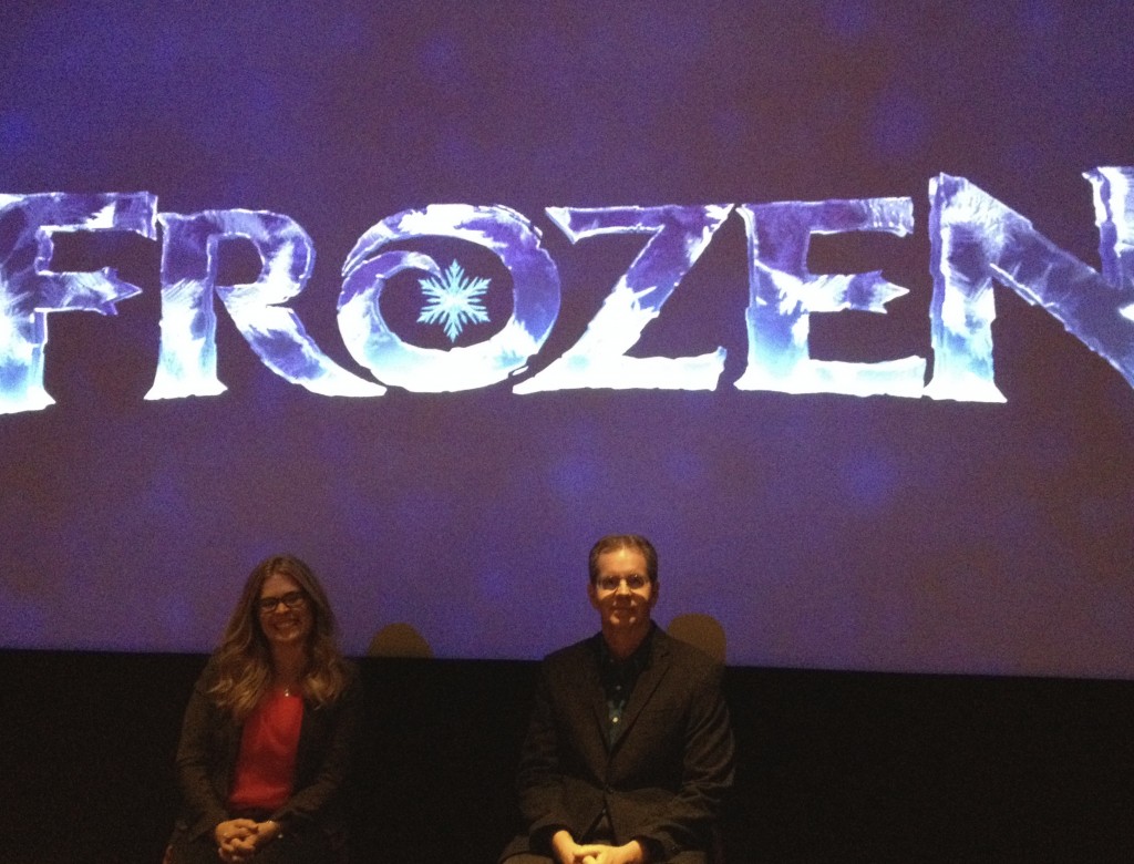 Frozen the movie - image of Q&A with directors