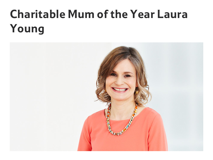 CHARITABLE MUM OF THE YEAR (laura young)