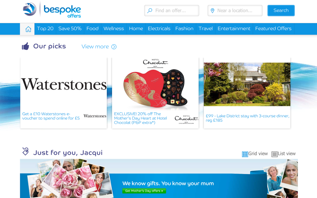 CUSTOM-MADE SHOPPING (barclaycard bespoke offers)
