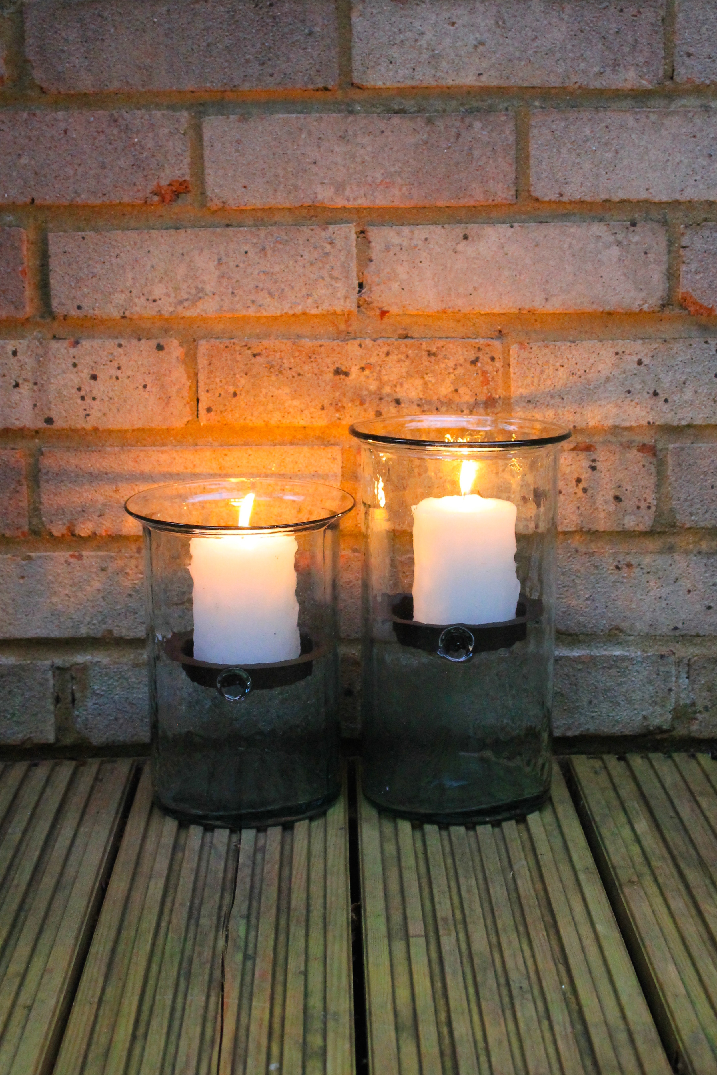 HANDMADE HURRICANE LANTERNS