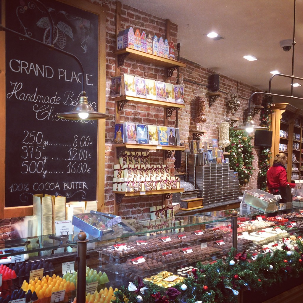 My Sunday Photo - Bruges sweet shop