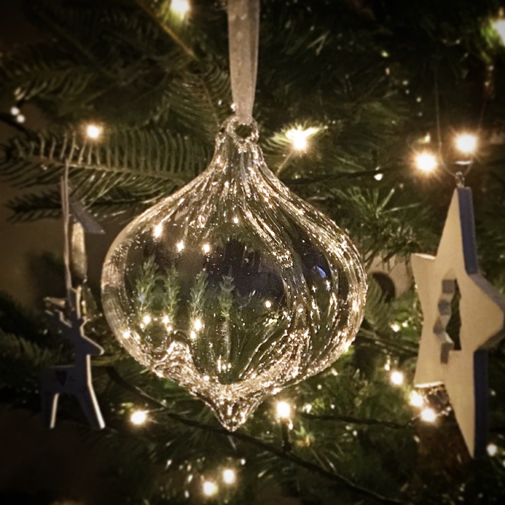 john lewis glass bauble