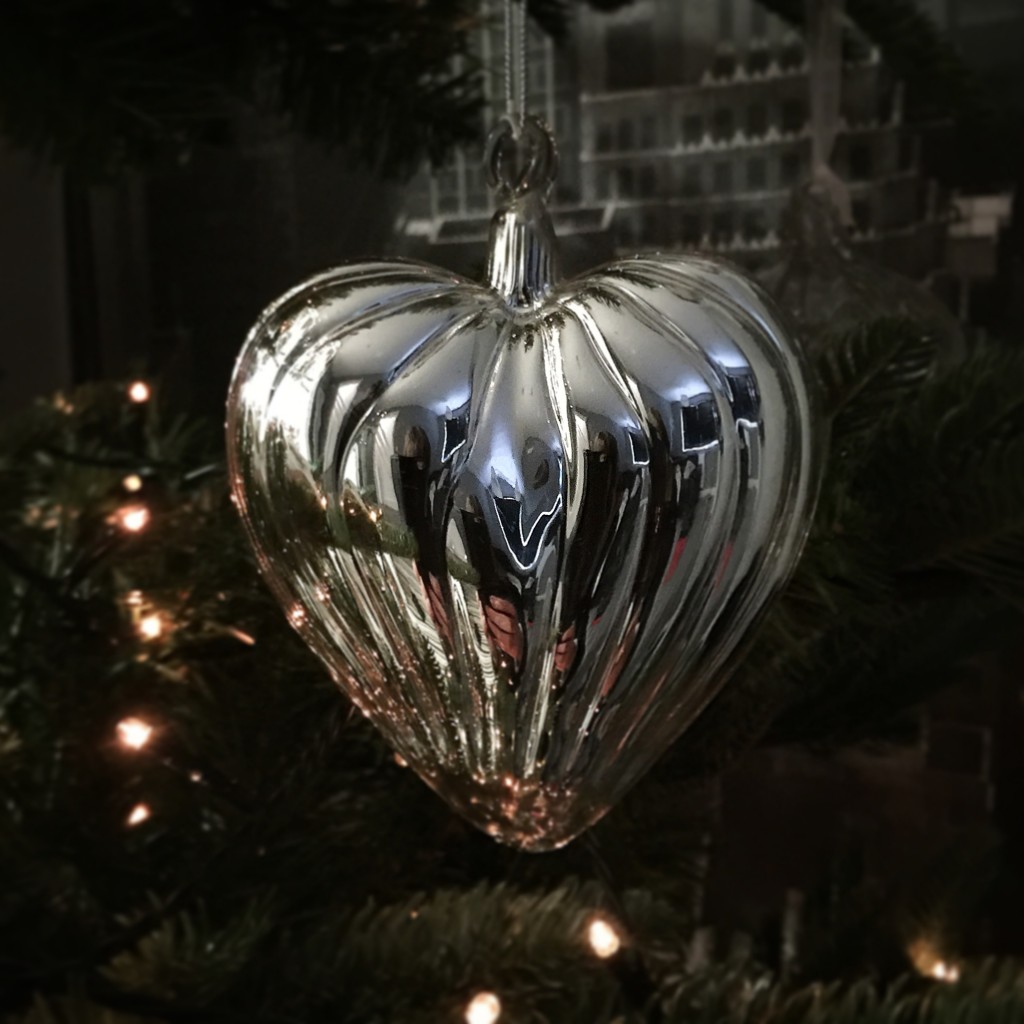 john lewis silver bauble