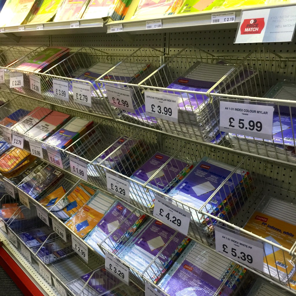 Dividers - Project: Get Organised