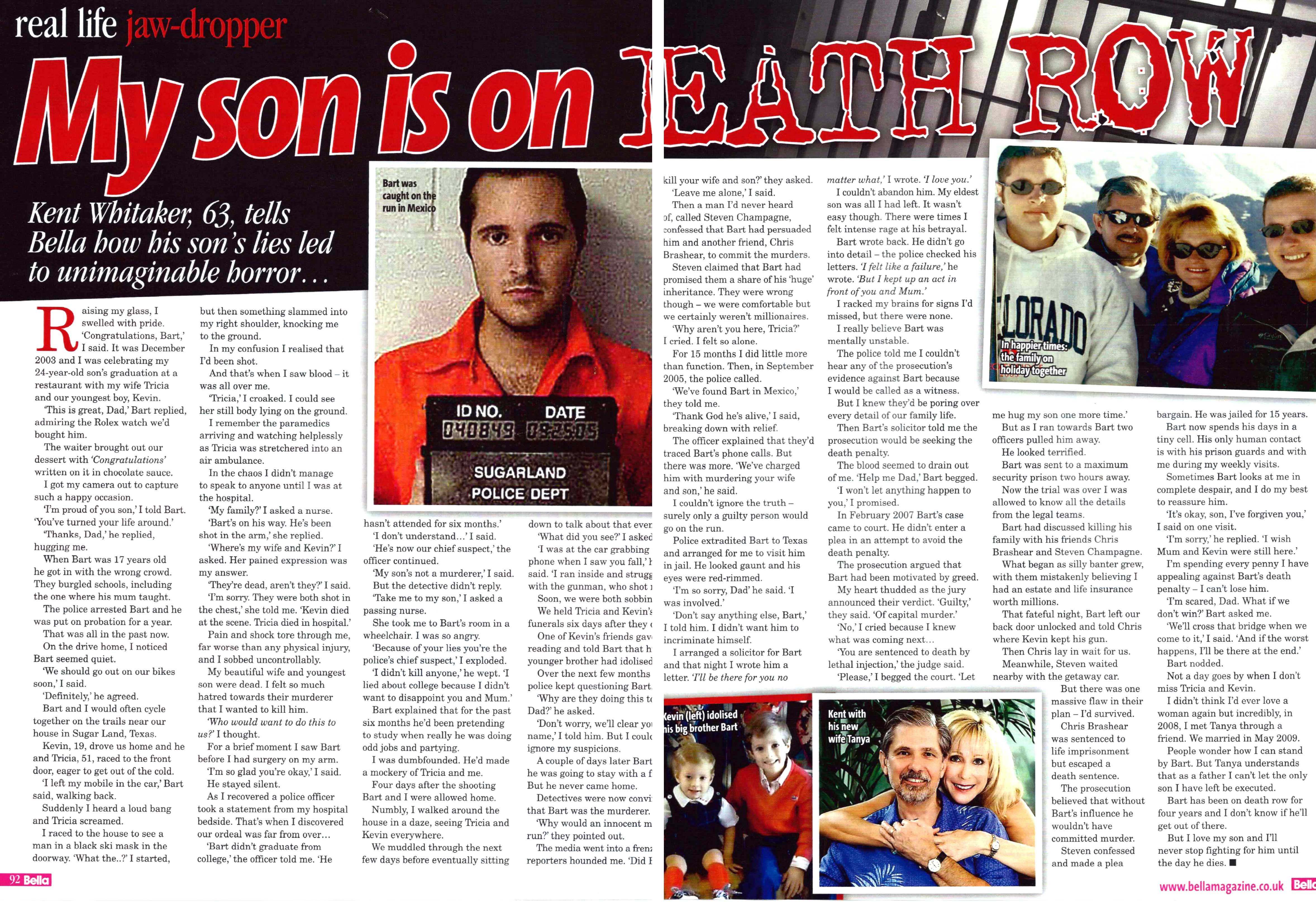“My Son Is On Death Row” – Bella Magazine