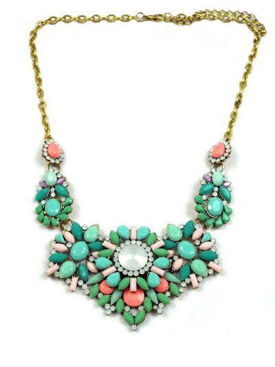Rose and Aster necklace