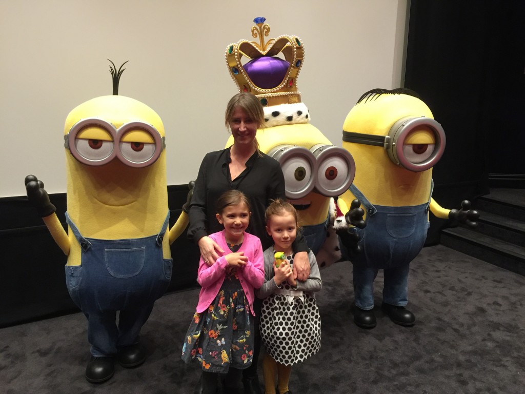 me + girls + minions