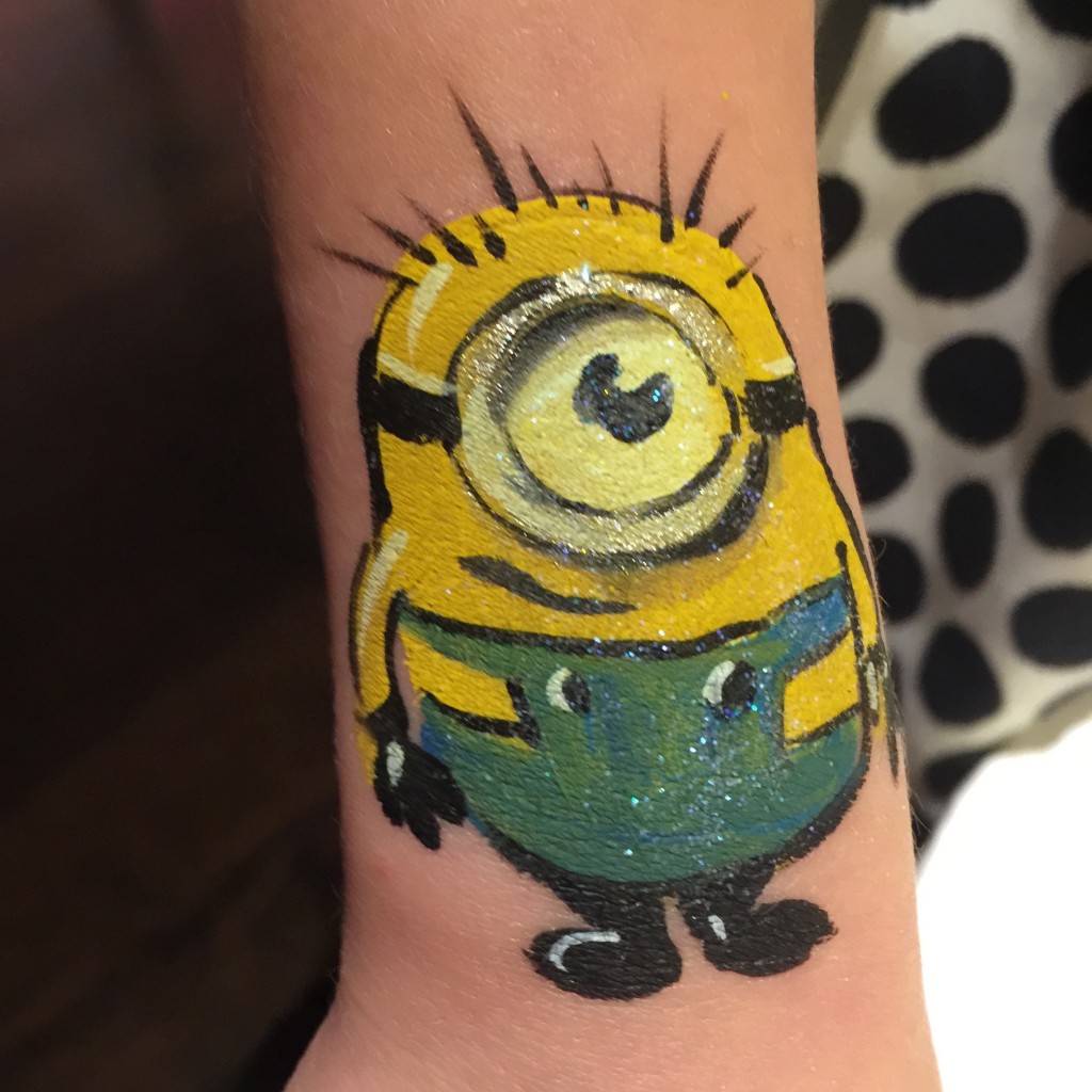 minions body paint