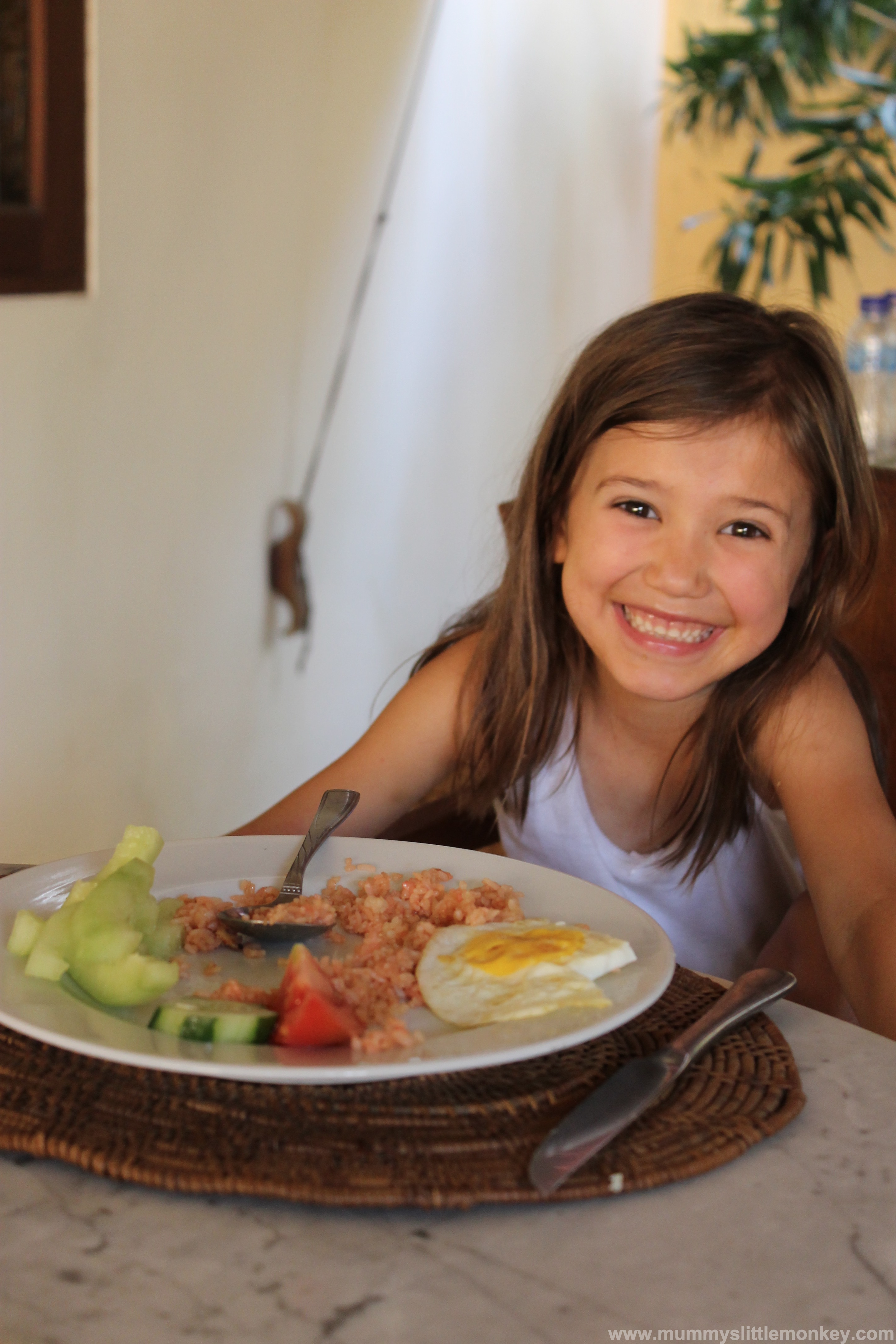 Grand Bali villa rice