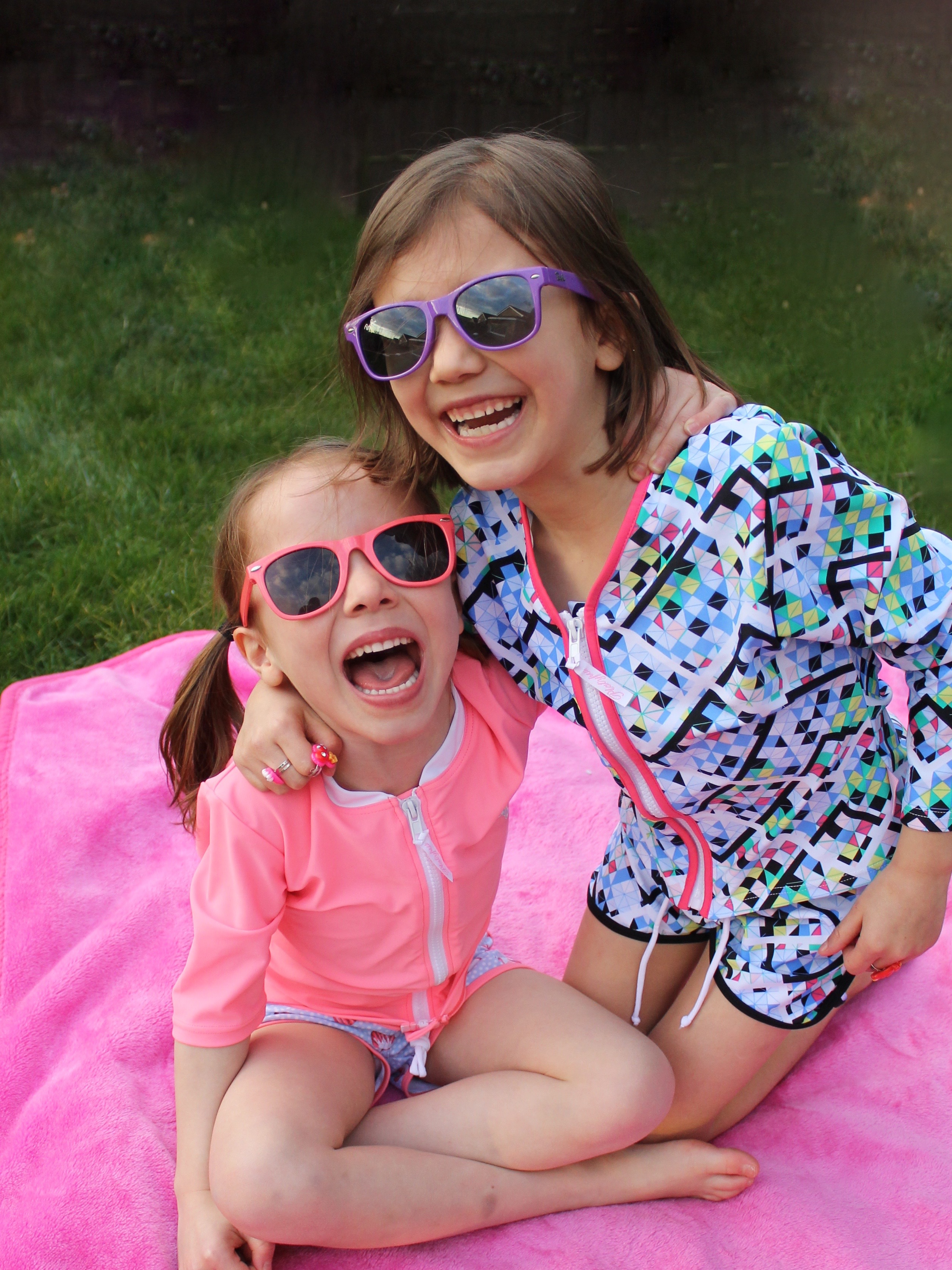 HERE COMES THE SUN // protecting young skin with UV swimsuits