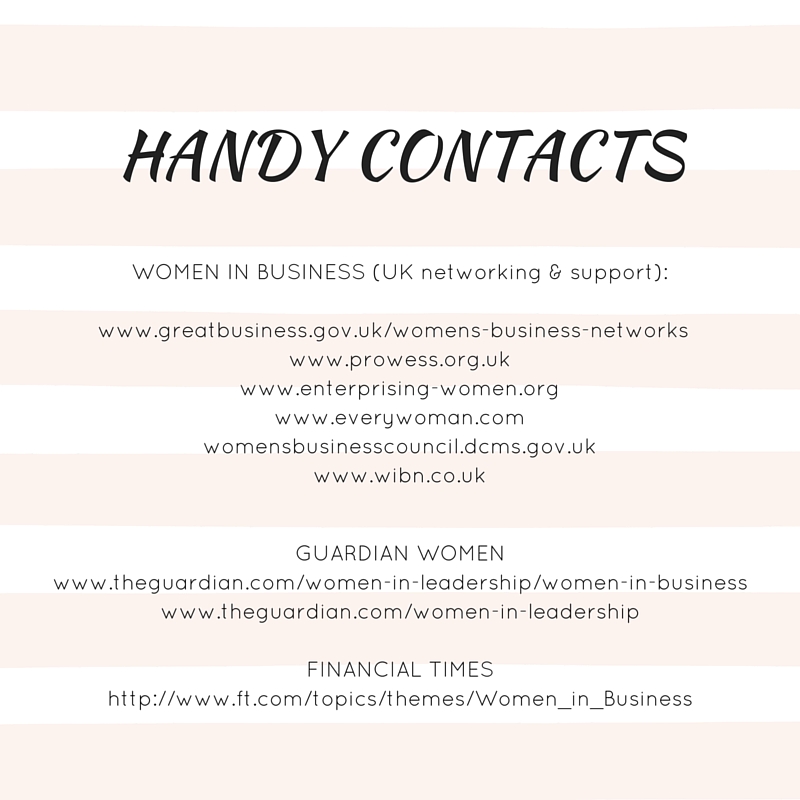 Business tips contacts list