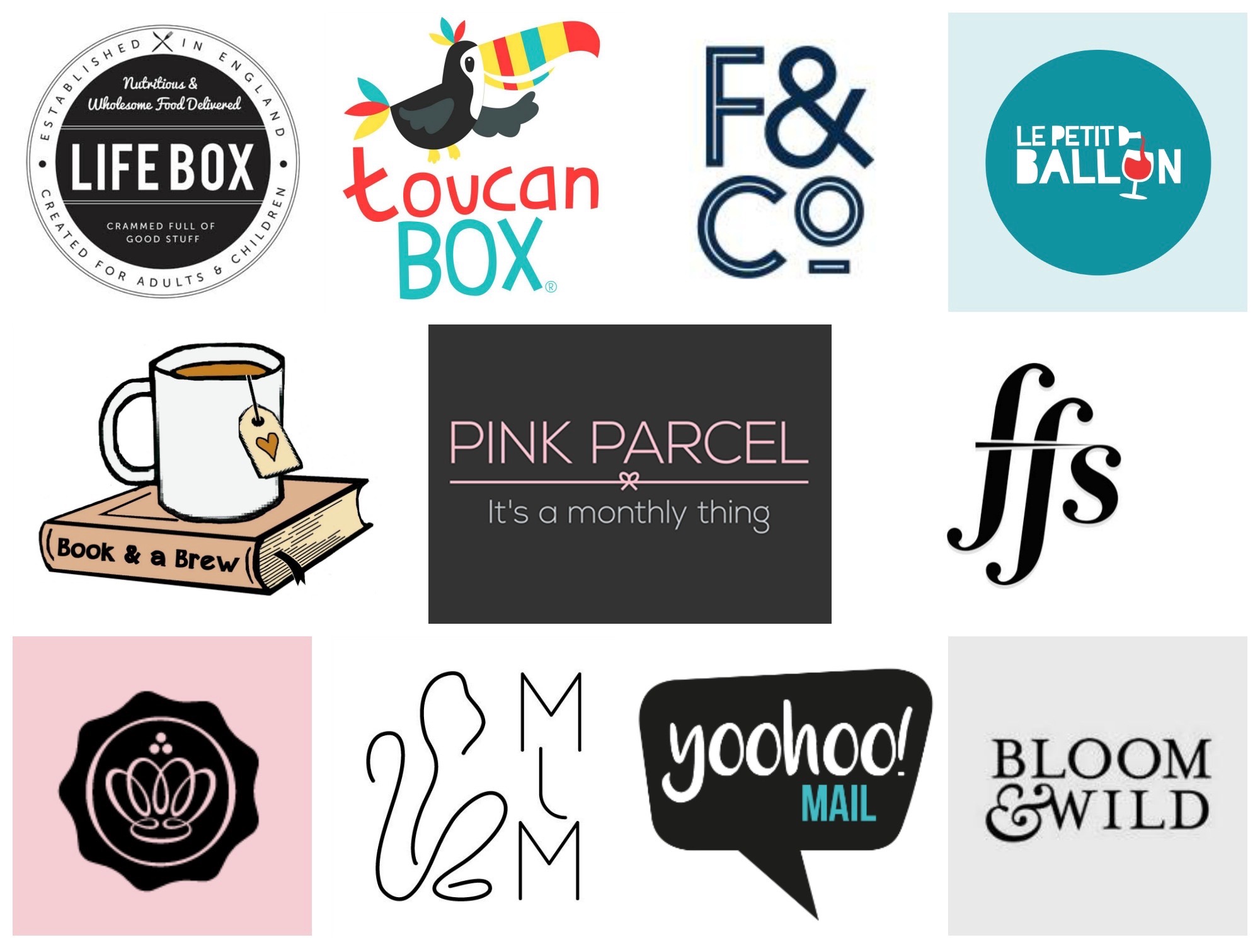 MY TOP 10 SUBSCRIPTION BOXES