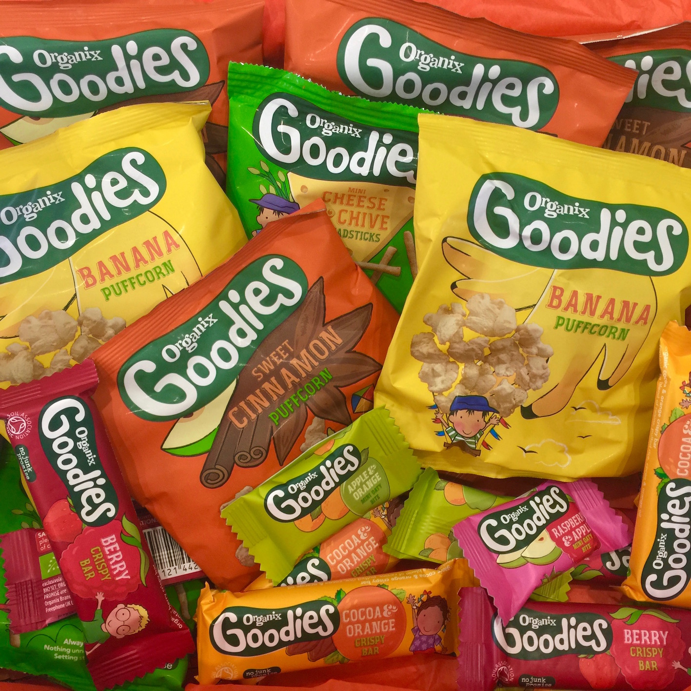 Organix snacks