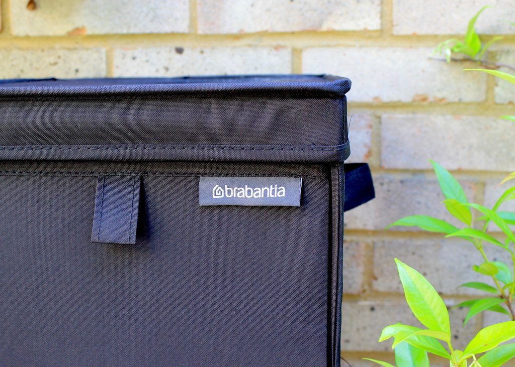 Brabantia laundry basket close up