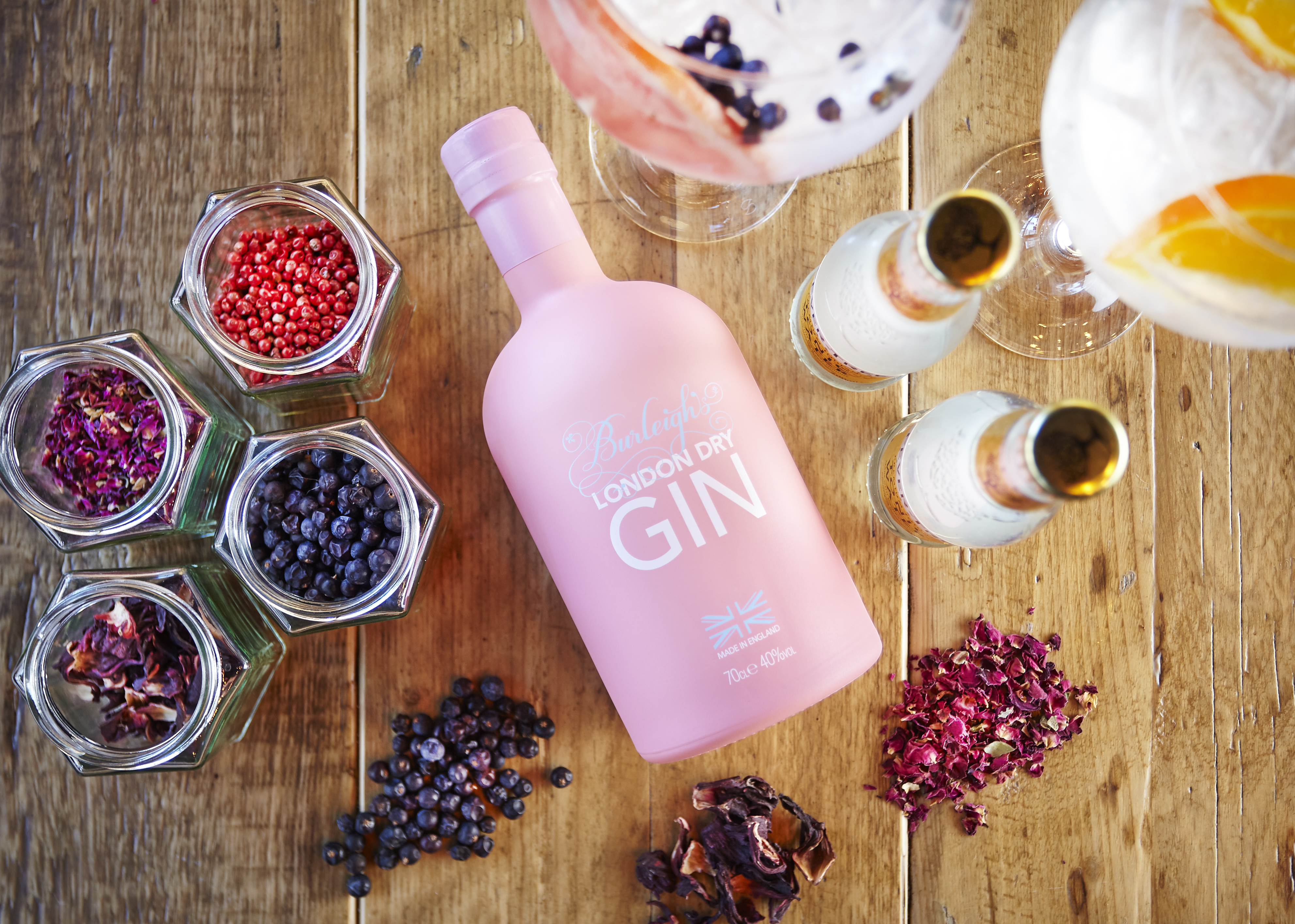 PRETTY IN PINK // burleighs gin giveaway