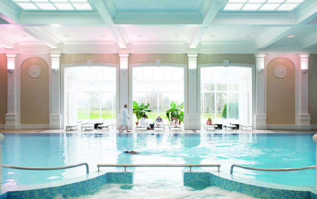 Spa Day Champney's pool shot