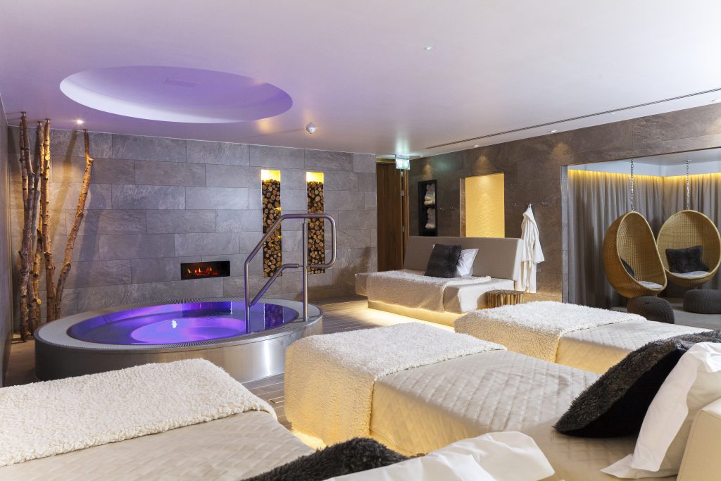 Spa Day Champney's interior
