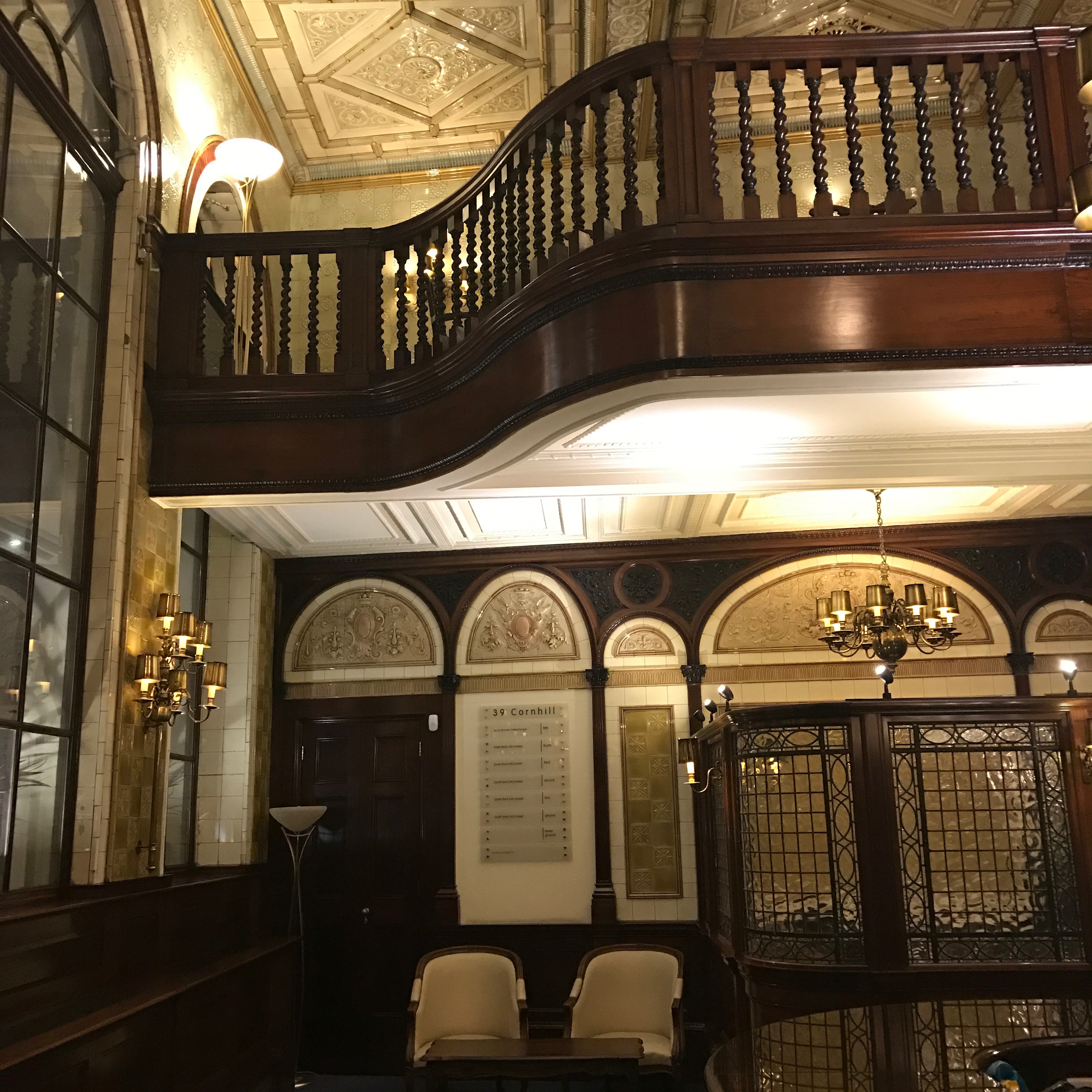 Transform interior of Cornhill building