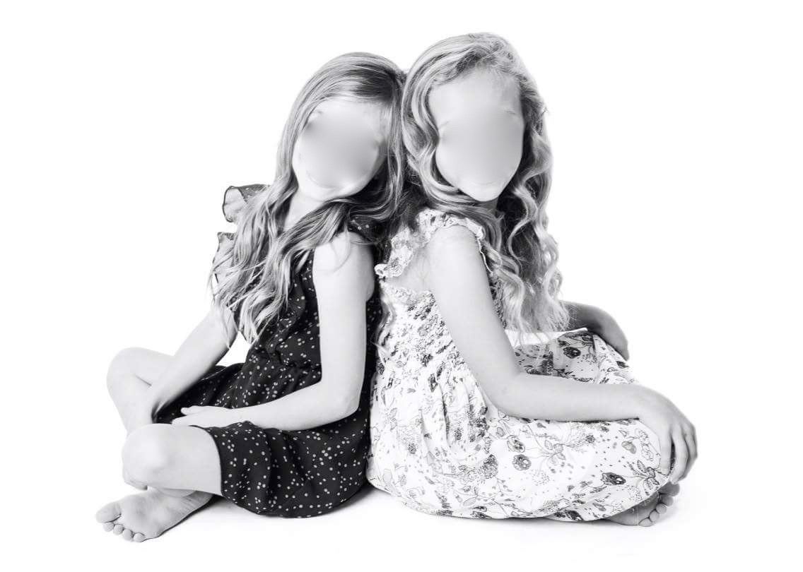 I used Go Fund me to go to Disneyland - pic of girls with faces blurred