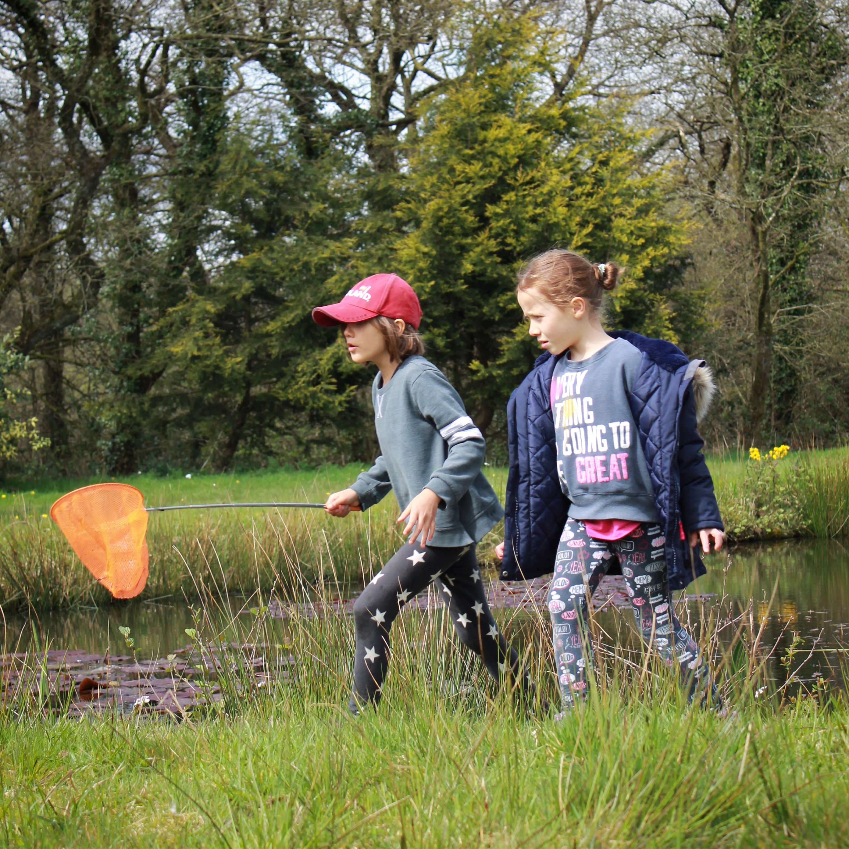 Siblings June outdoor fun for kids