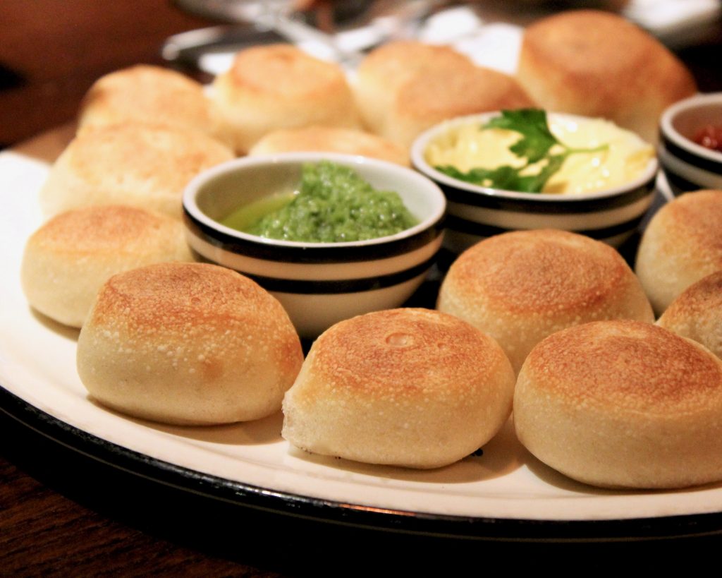 Famous dough balls with garlic butter