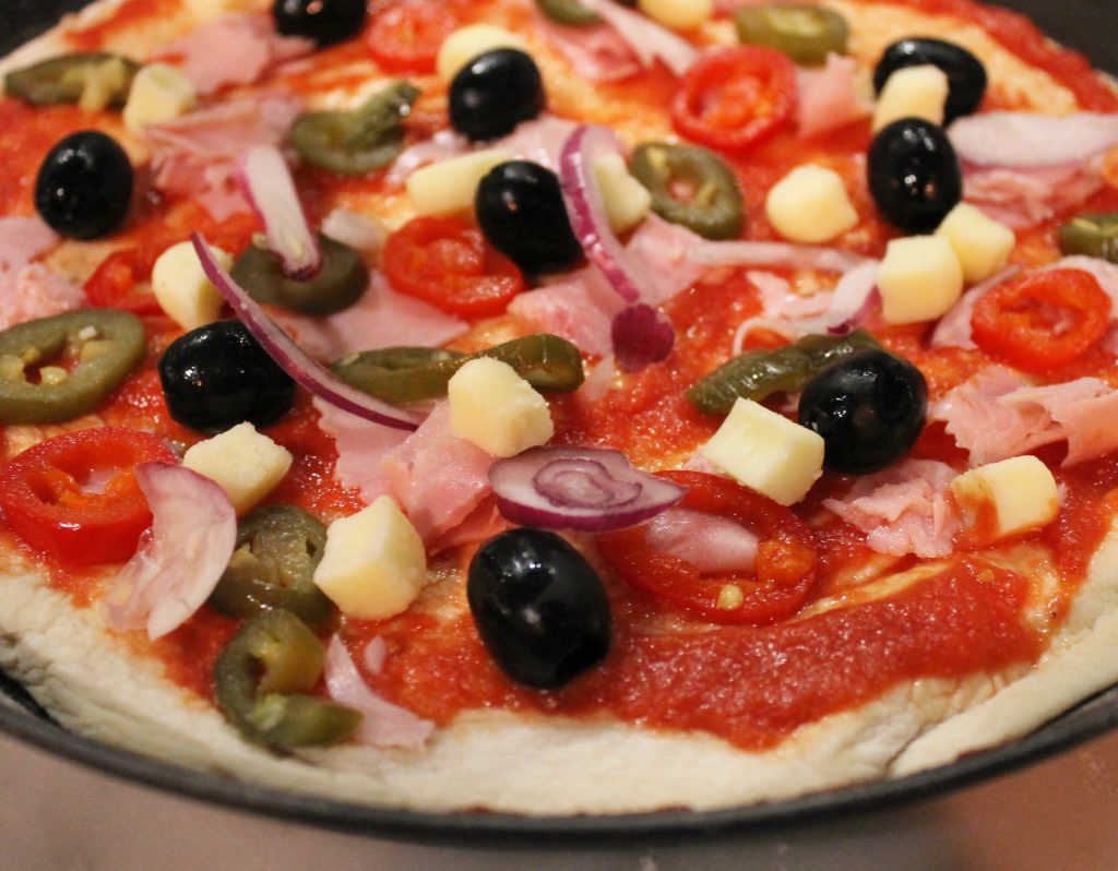 Make your own pizza