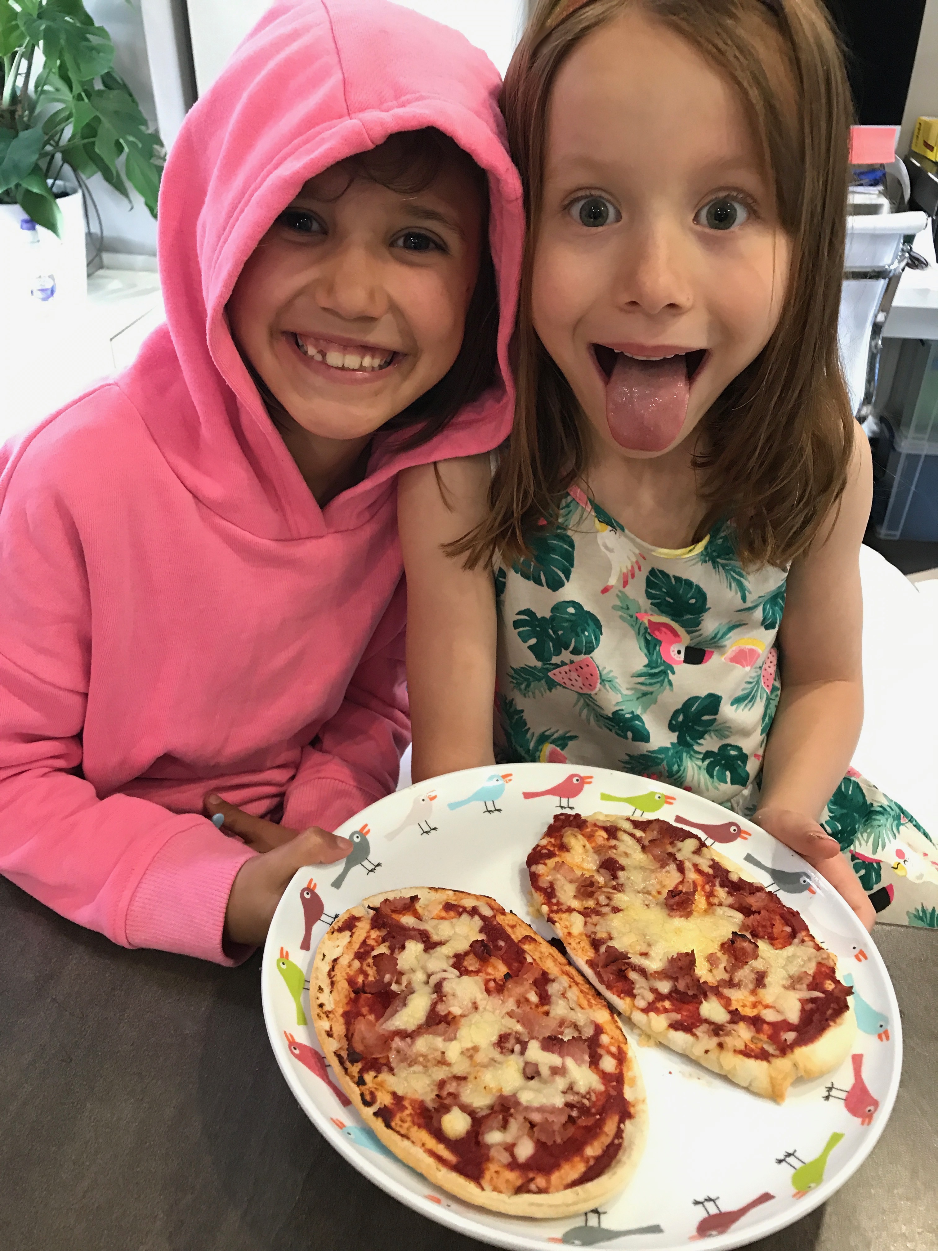 Netflix pizza party cooked
