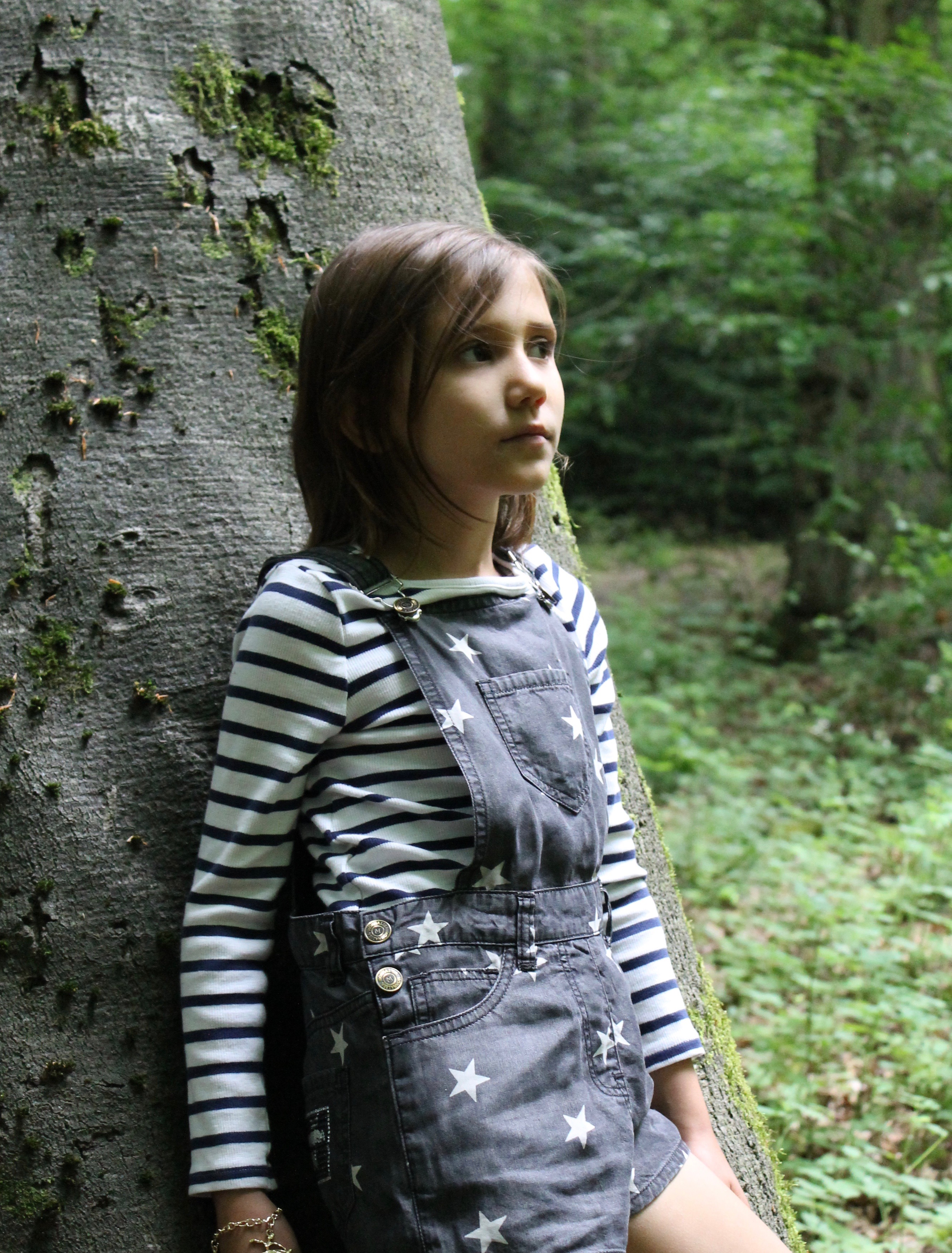 STAR OF THE SHOW // monnalisa kids’ dungarees