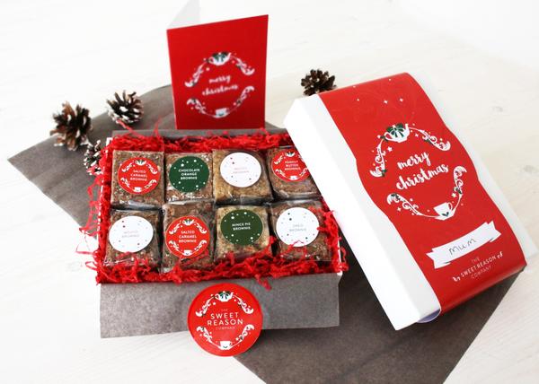 chocolate brownie gift box