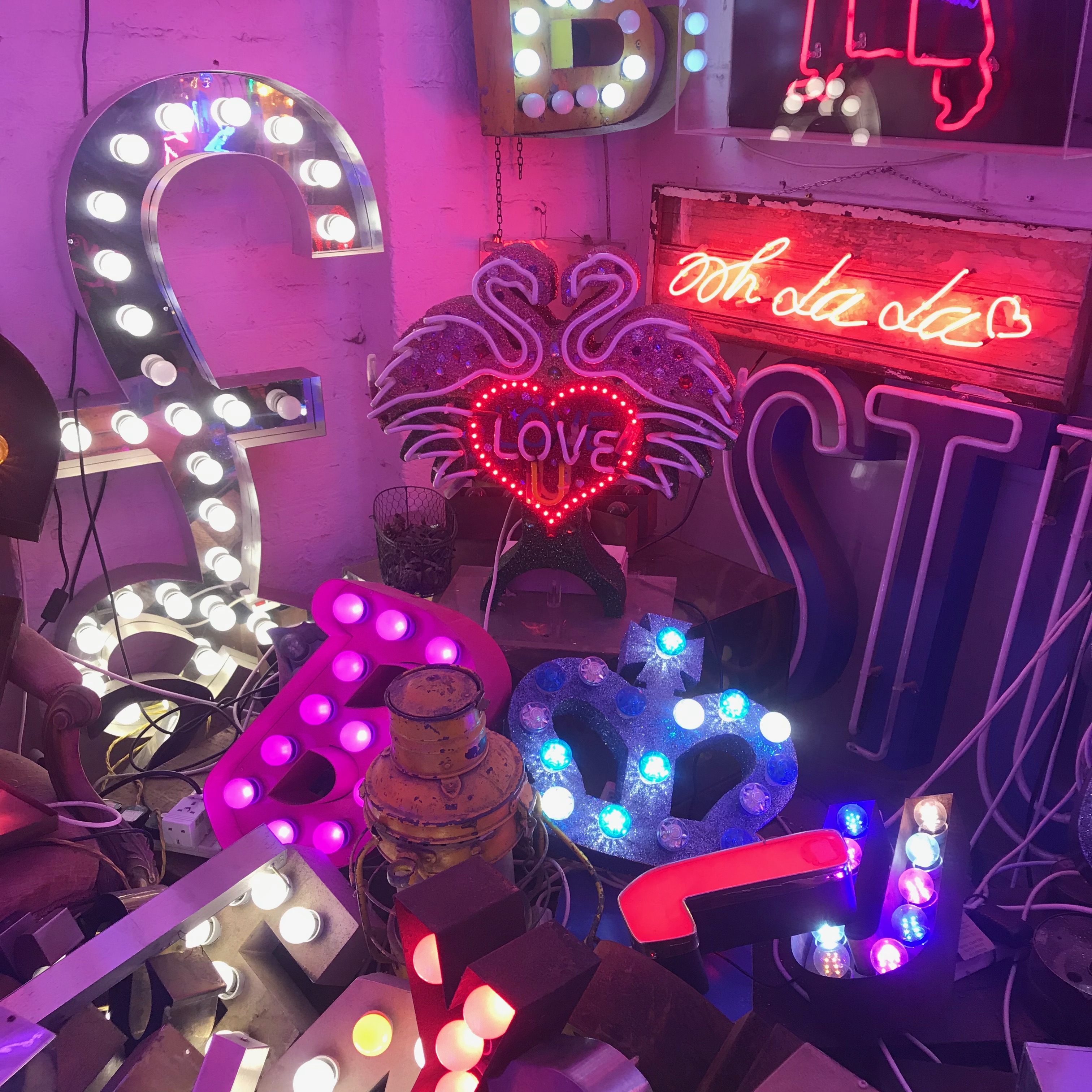 God's Own Junkyard pound sign