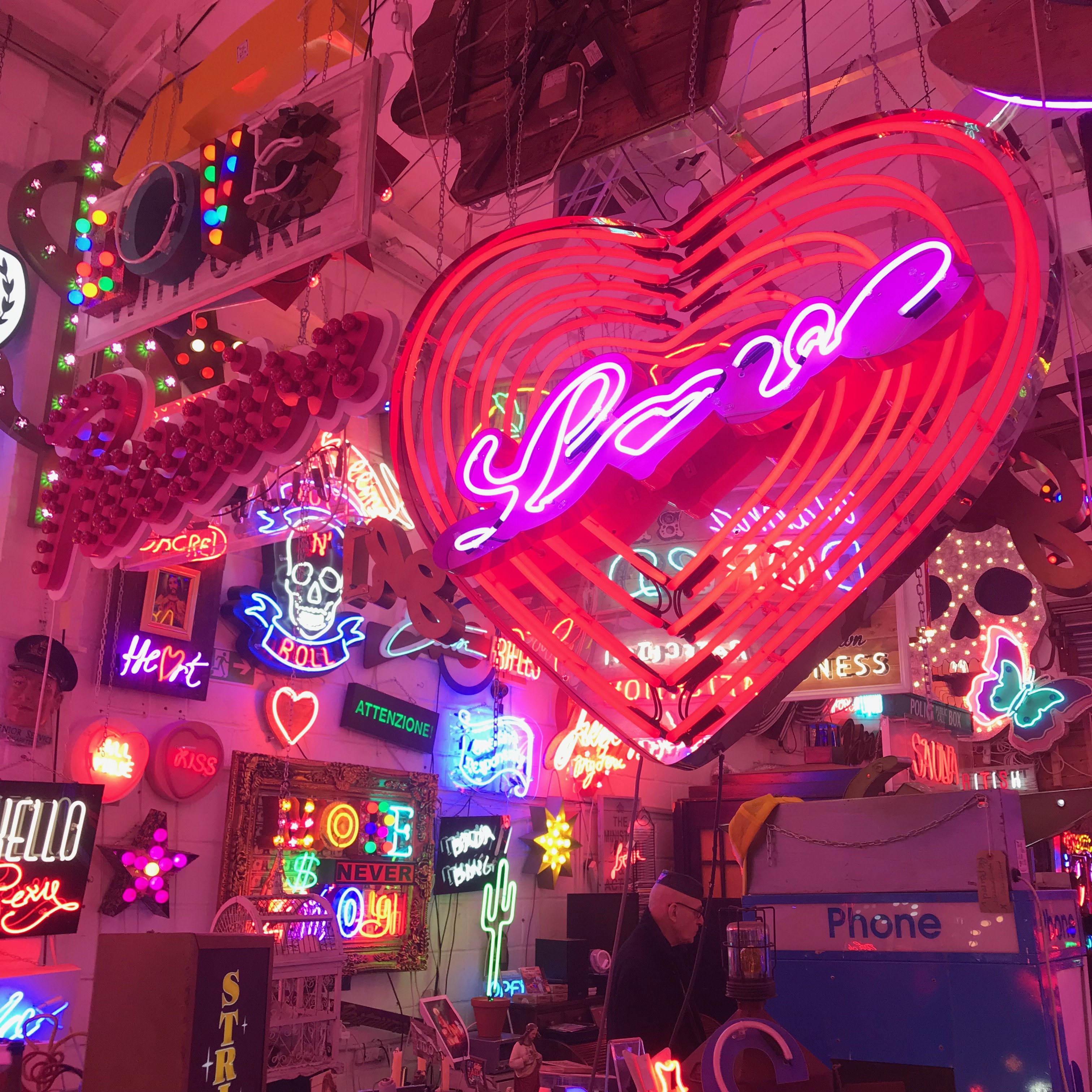 God's Own Junkyard love heart