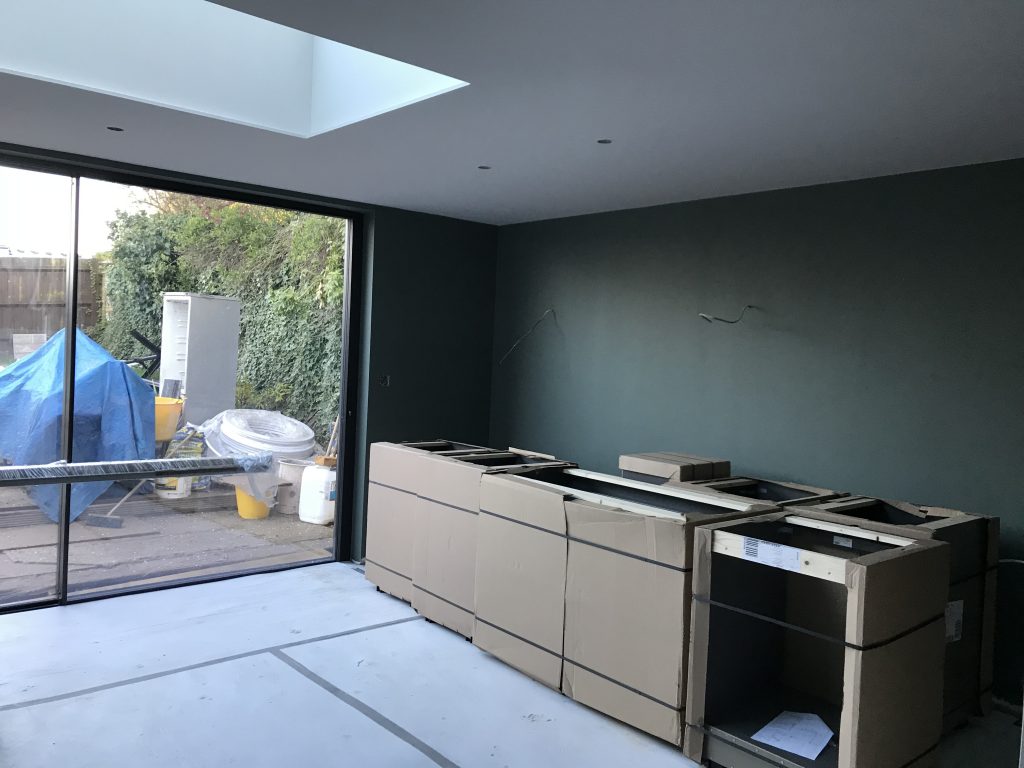 walls painted