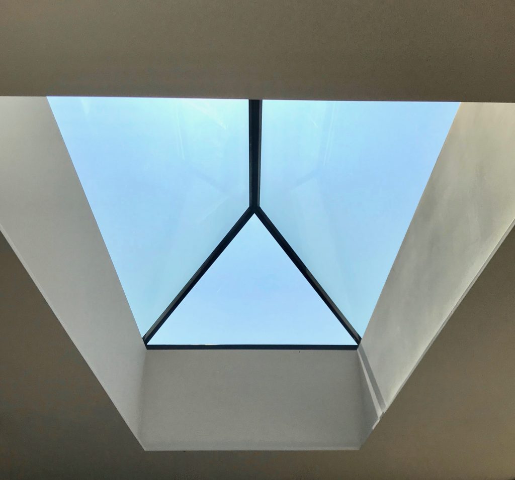 roof lantern finished