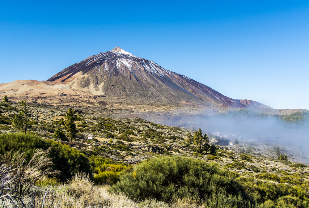 Volcano tourism - pic of Mt Teide
