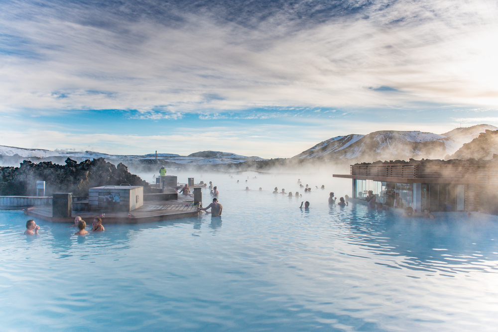The geothermal Blue Lagoon
