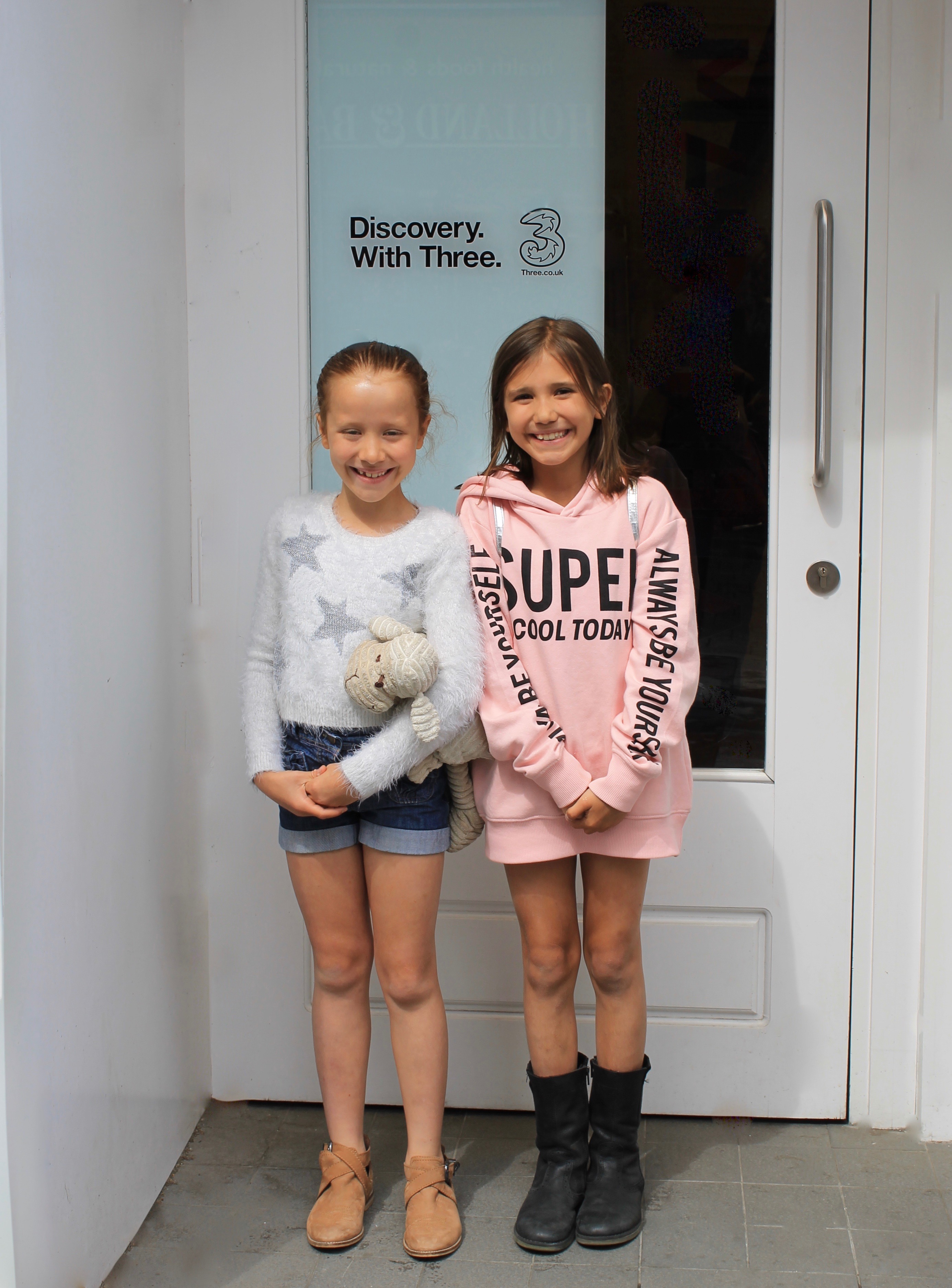 Vlogging for kids front door