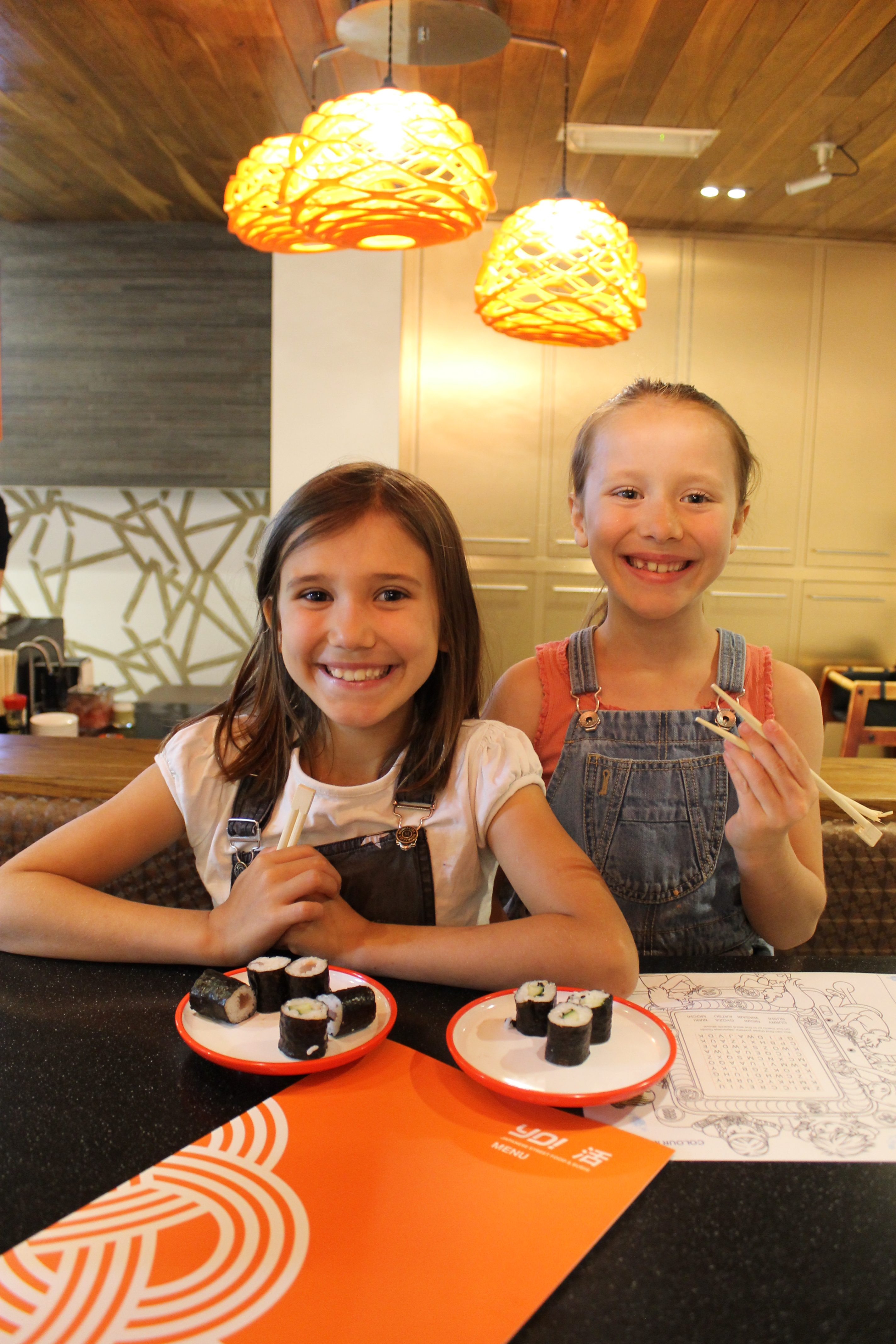 Yo Sushi! Kids' Menu girls