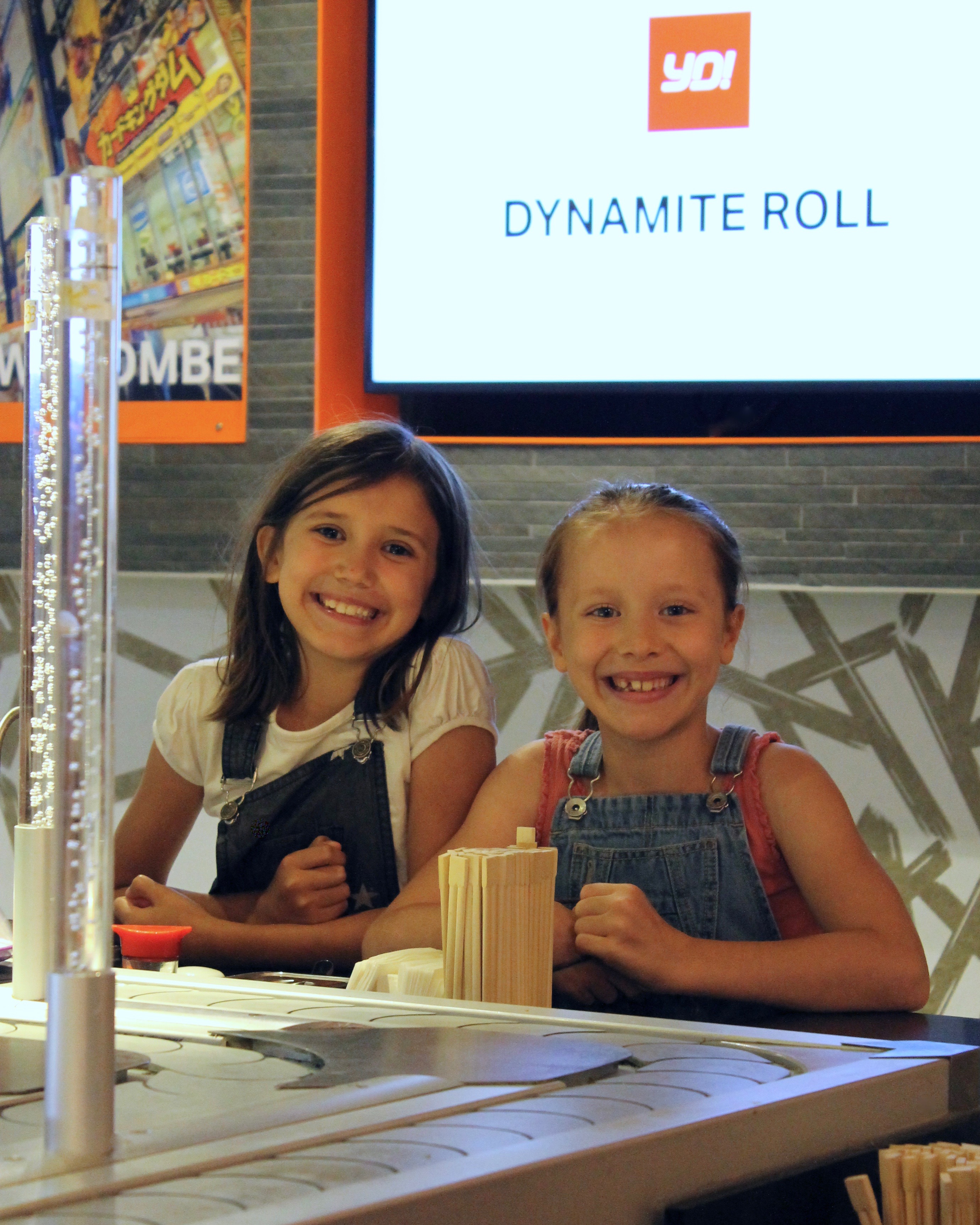 Yo Sushi! Kids' Menu train smile