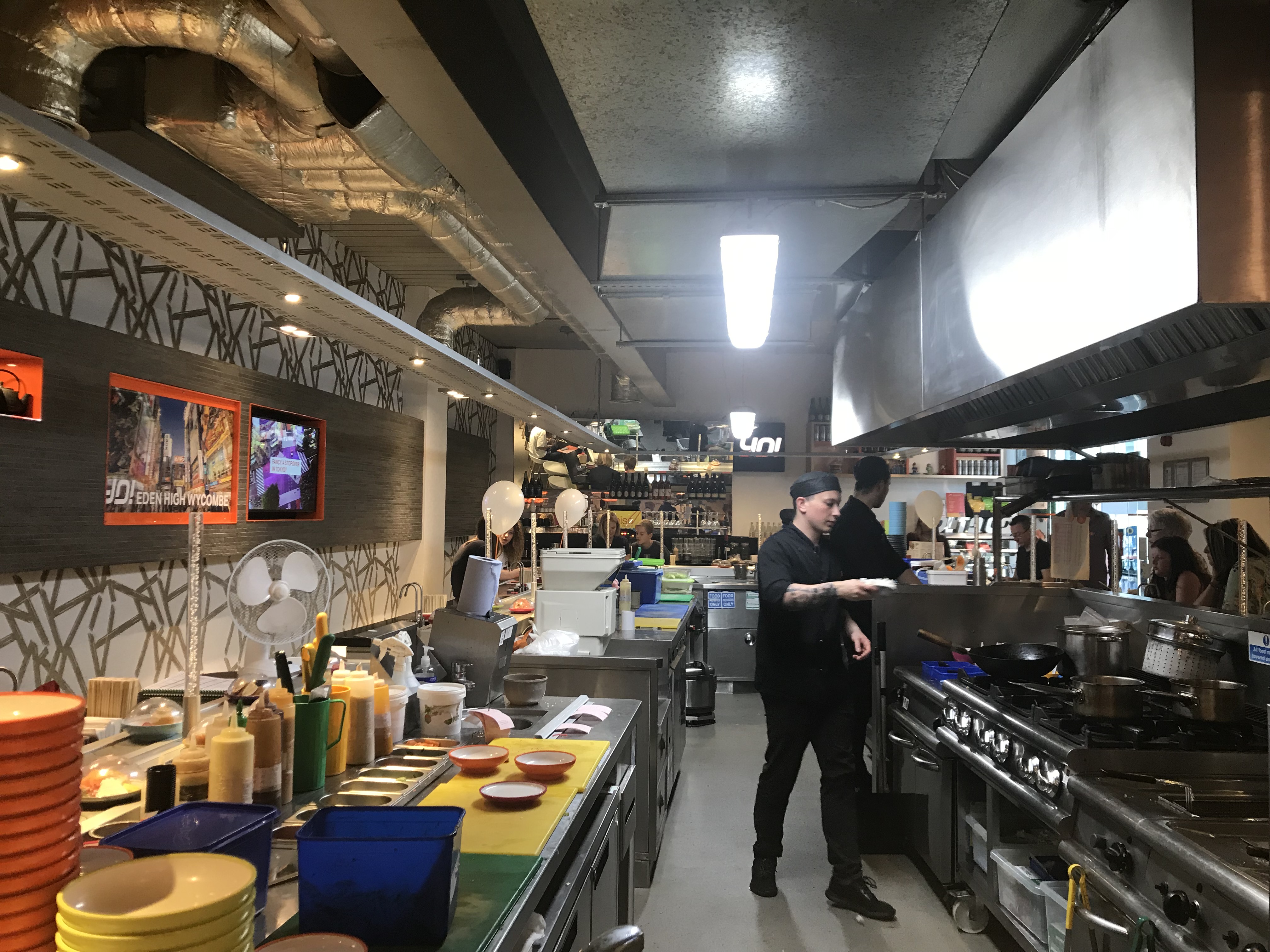 Yo Sushi! Kids' Menu kitchen