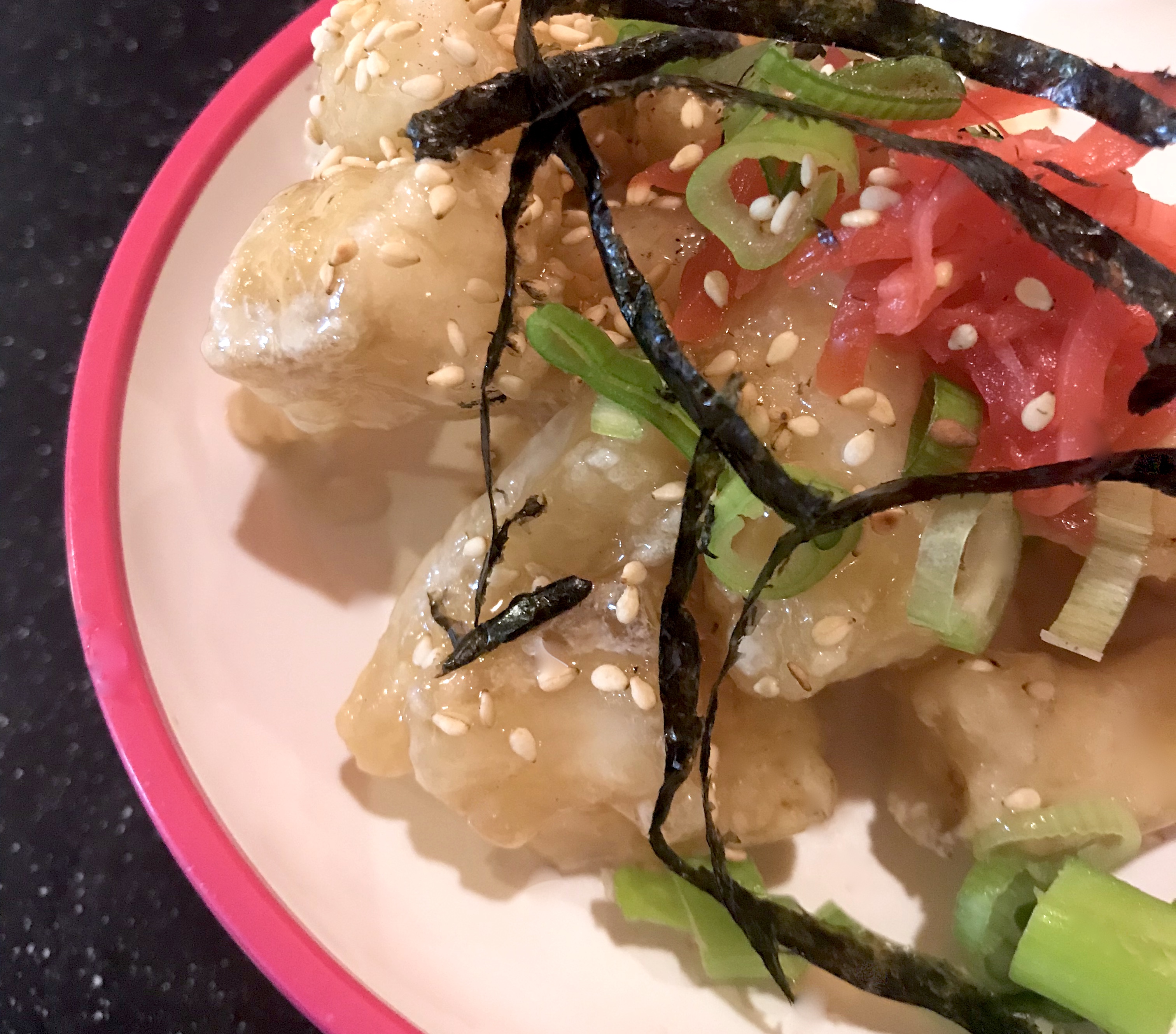Yo Sushi! Kids' Menu sweet and sour cod