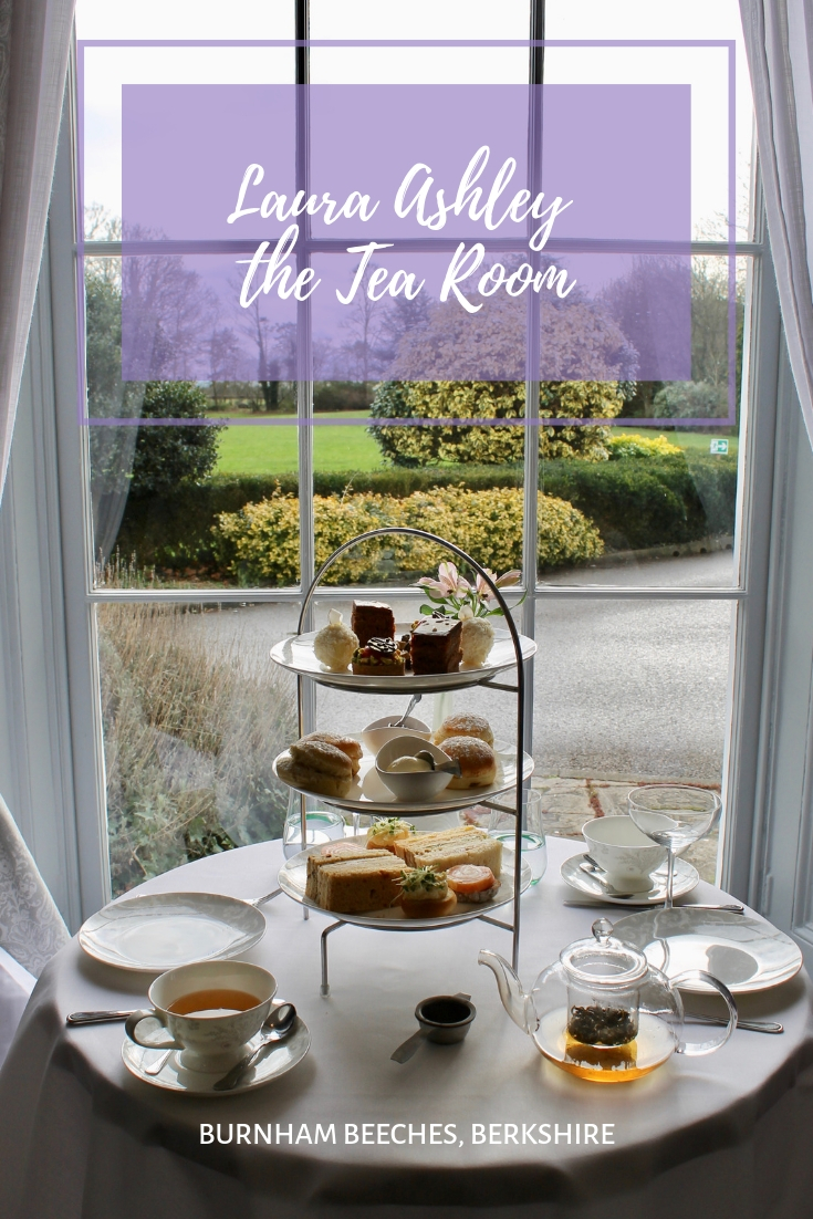 Laura Ashley Tea Room Burnham Beeches - we enjoyed a traditional afternoon tea at this gorgeous new tearoom, set amongst ancient woodland, in the Burnham Beeches Hotel