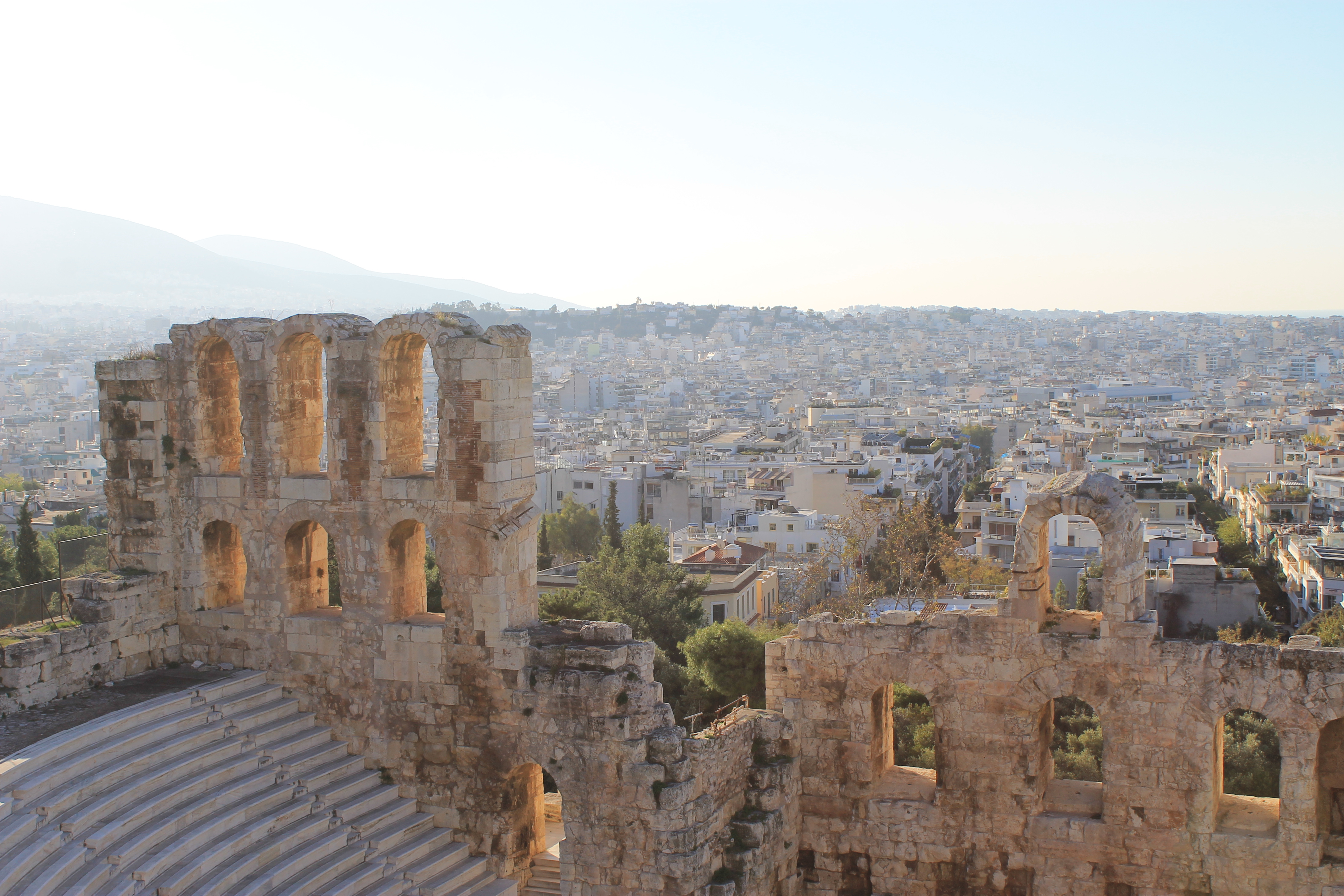 Visiting the Parthenon Herodeon 1