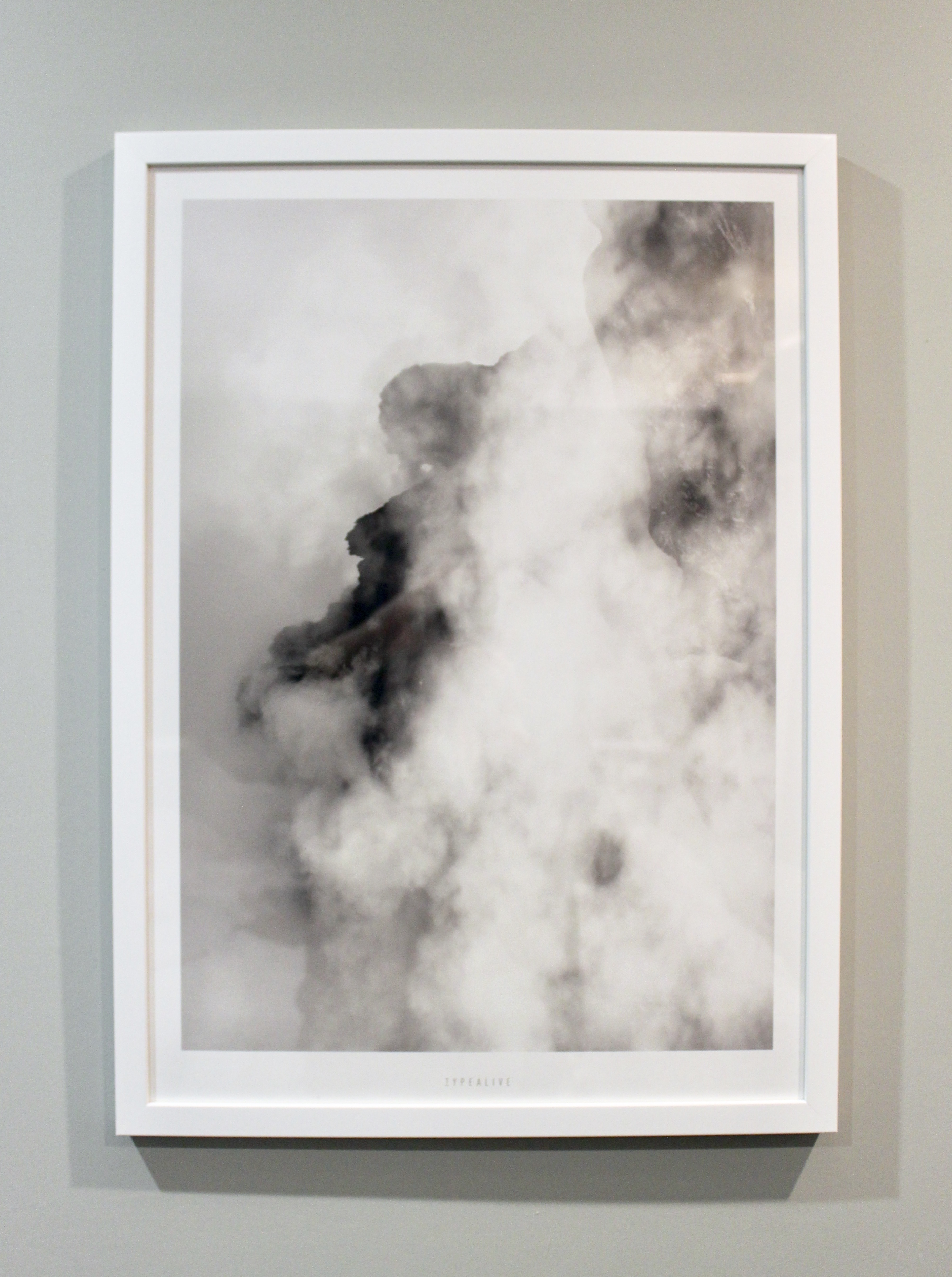 contemporary art prints close up